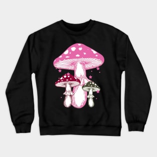 Pink Spores Crewneck Sweatshirt